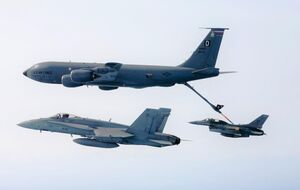 Инцидент произошел во время дозаправки, отметили военные США