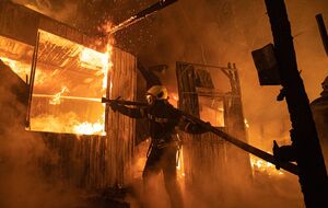 Спасатели ликвидировали пожар в Киеве в 20.23, отметили в ГСЧС