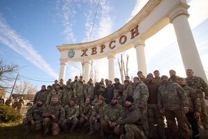 11 ноября была первая годовщина освобождения Херсона от российских захватчиков