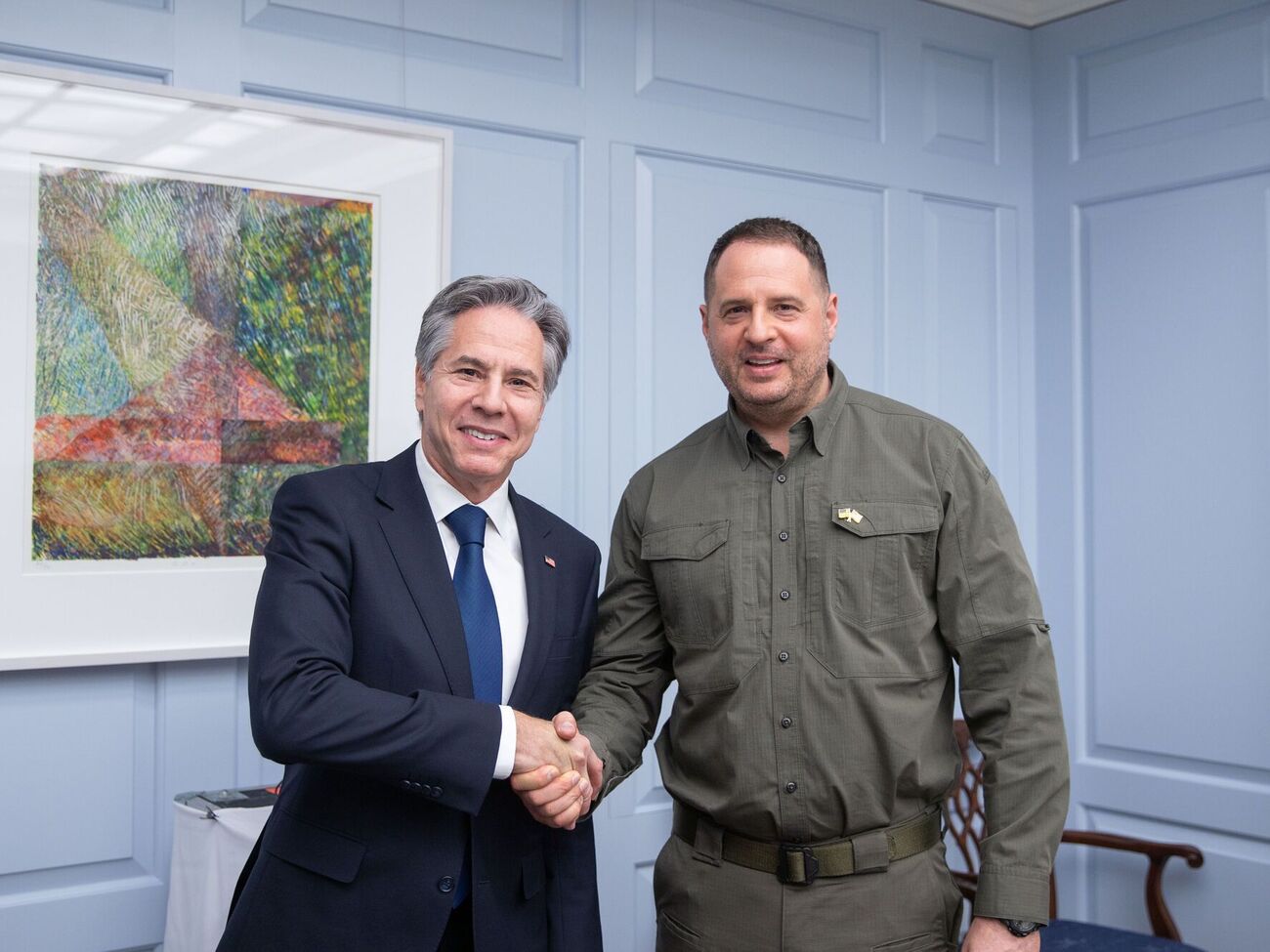 Блінкен і Єрмак провели зустріч у США