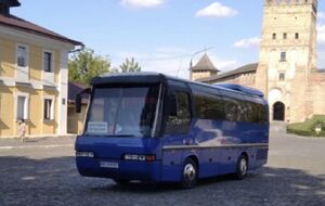 Автобус возив спортсменів у спорткомплекс і готель