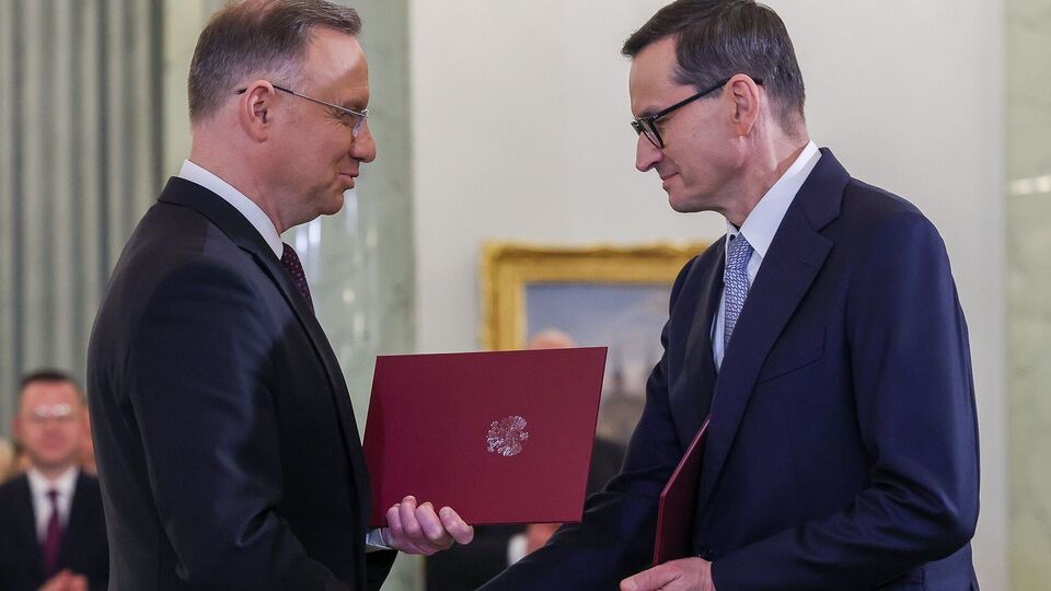 Дуда знову доручив Моравецькому сформувати новий склад Ради міністрів Польщі
