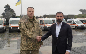 На фронт передали уже более 100 автомобилей скорой помощи общей стоимостью свыше 70 млн грн