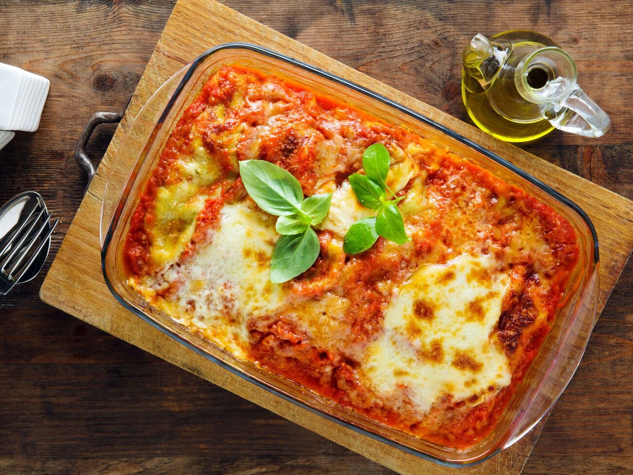 В лазанье по рецепту Клопотенко одним из основных ингредиентов является тыква