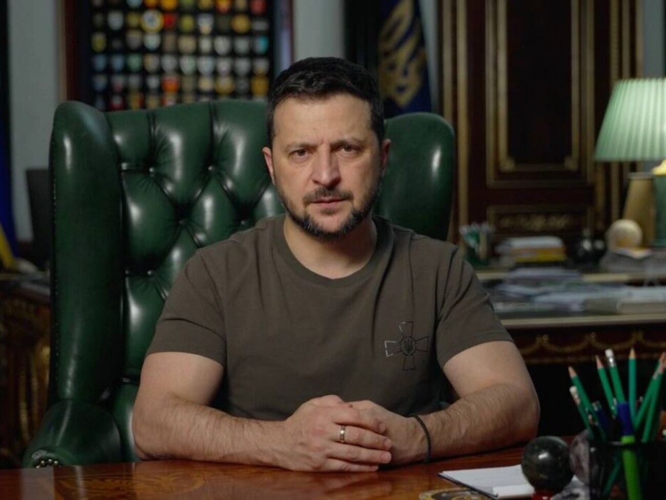 Зеленський акцентував на тому, що українці й Україна мають бути налаштовані на боротьбу з окупантами