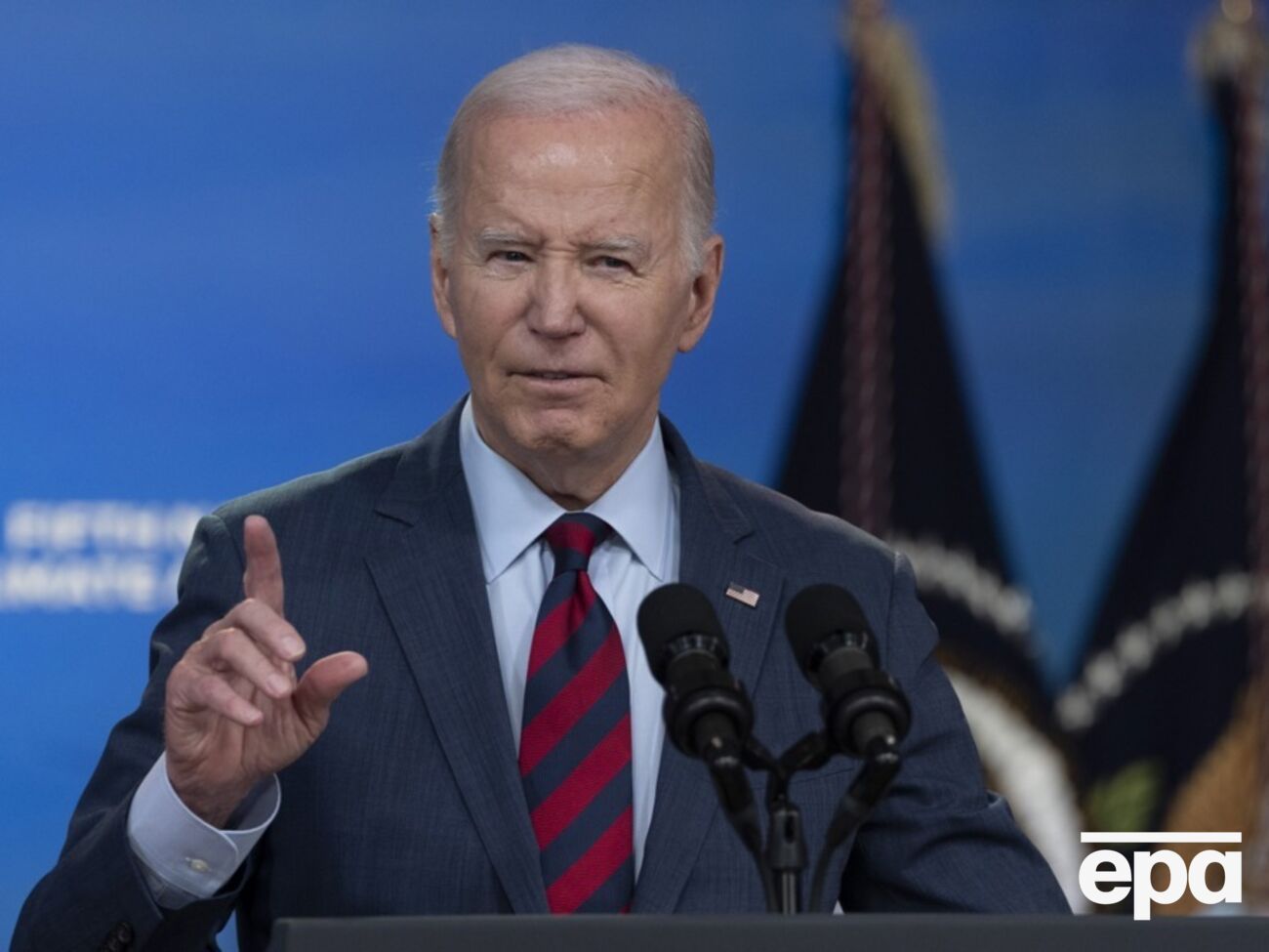 Байден призвал к созданию двух государств для решения конфликта