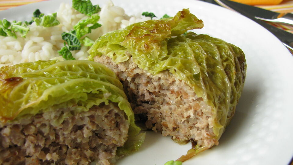 Мозговая для начинки использует гречку