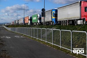 З обох боків кордону внаслідок акції протесту заблоковано понад 20 тис. вантажівок