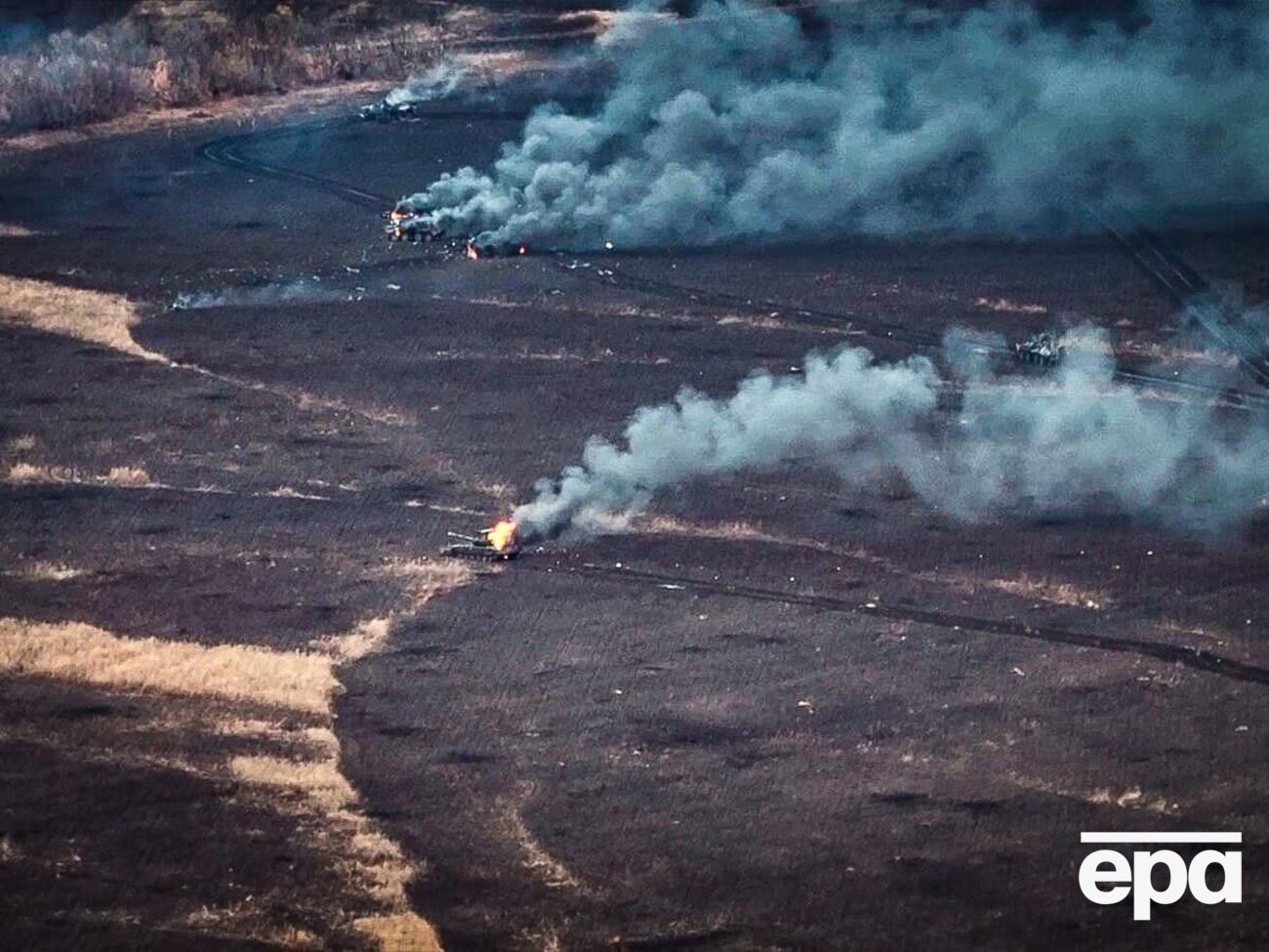ВСУ отразили атаку россиян, уничтожив танк и бронетехнику