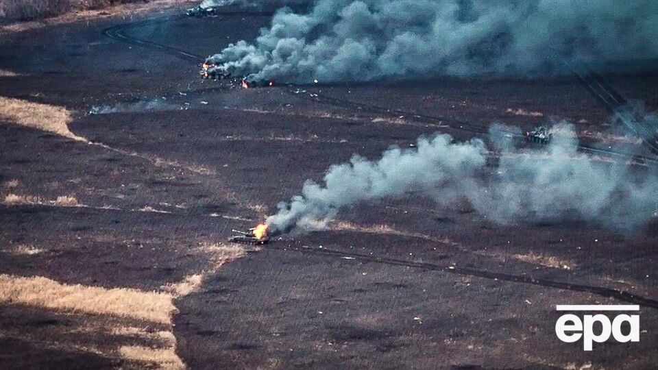 ВСУ отразили атаку россиян, уничтожив танк и бронетехнику