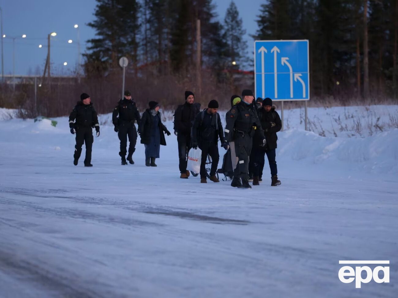 Фінські прикордонники заздалегідь виявили групу нелегалів за допомогою датчиків