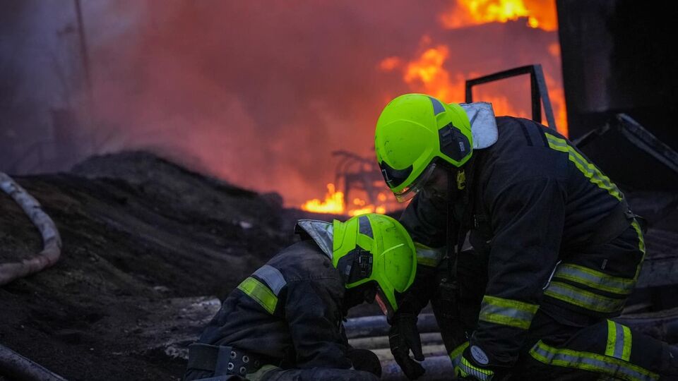 На пожежі було поранено одну людину, вона в лікарні