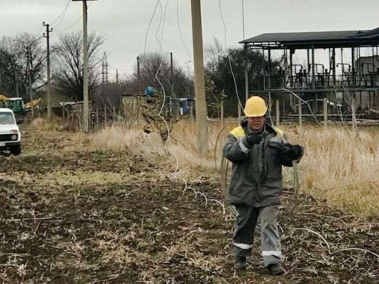 Через несприятливі погодні умови було знеструмлено вісім населених пунктів Одеської області