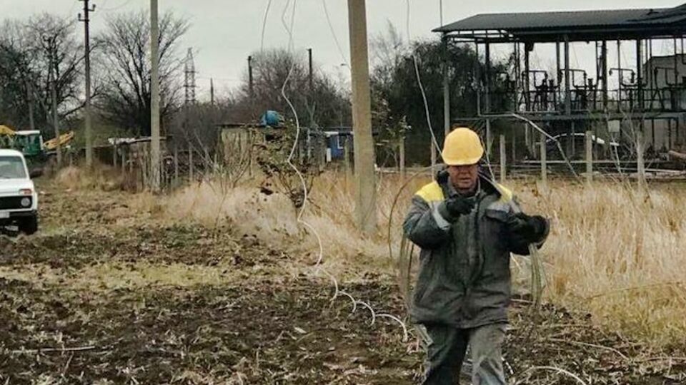 Из-за неблагоприятных погодных условий было обесточено восемь населенных пунктов Одесской области