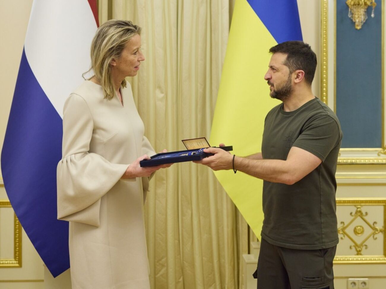 Зеленский вручил Оллонгрен орден князя Ярослава Мудрого III степени