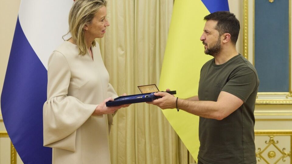 Зеленський вручив Оллонґрен орден князя Ярослава Мудрого ІІІ ступеня