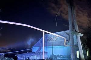 Російська ракета, тип якої встановлюють, влучила у відкриту територію в Запоріжжі, зазначили в ОВА