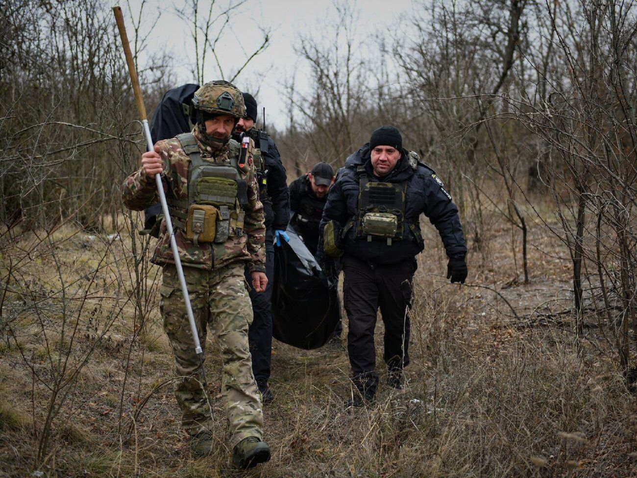 Вывезти тело удалось после обследования территории взрывотехниками, отметили в МВД