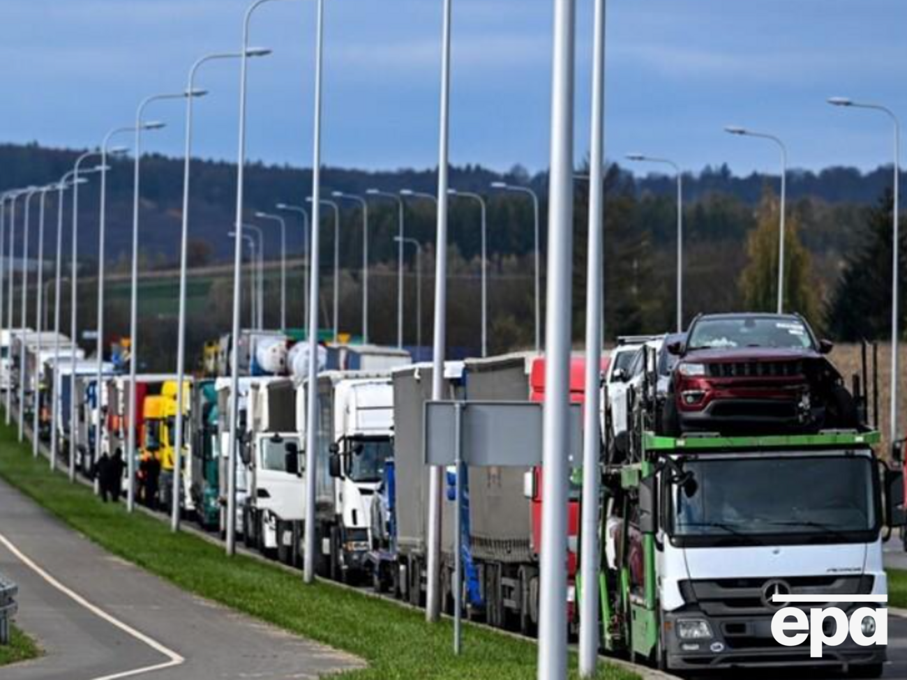 Вблизи польской границы в ноябре умер уже второй украинский водитель