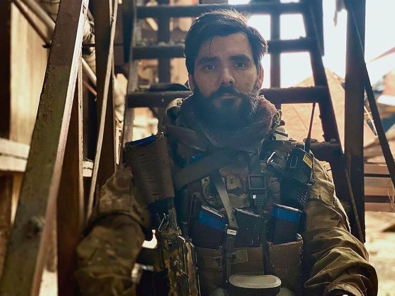 Кротевич служит в полку "Азов" с 2014 года