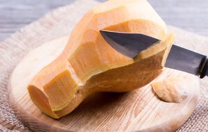 Гарбуз потрібно різати після очищення