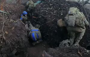 В бою несколько воинов были ранены