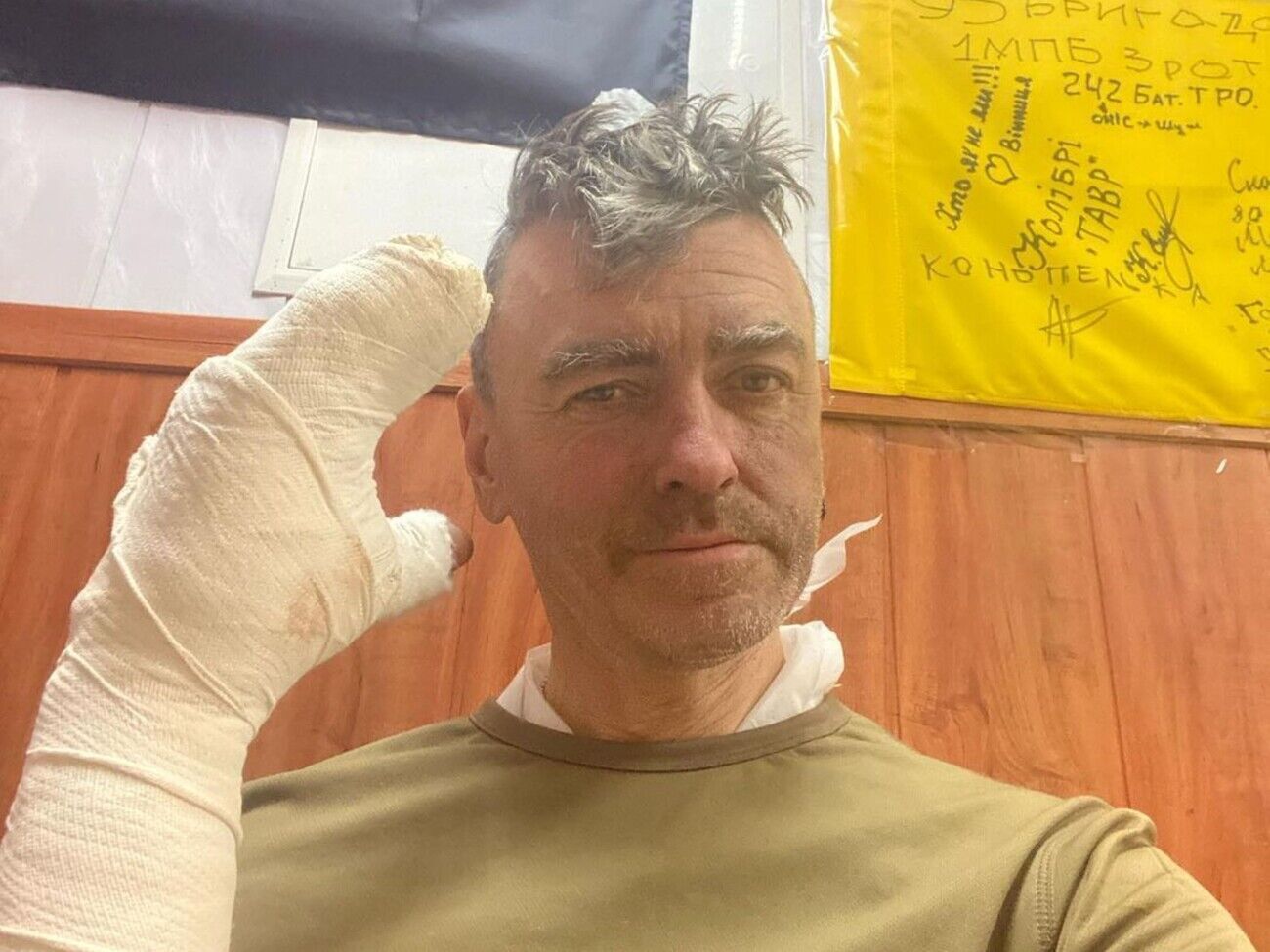 Гапчинский после полномасштабного вторжения РФ в Украину отправился добровольцем на фронт