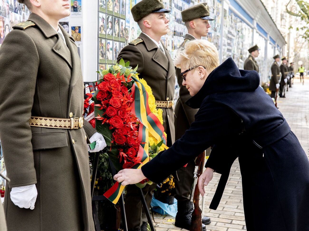 Шимоніте вшанувала пам'ять захисників України, які загинули внаслідок російської агресії