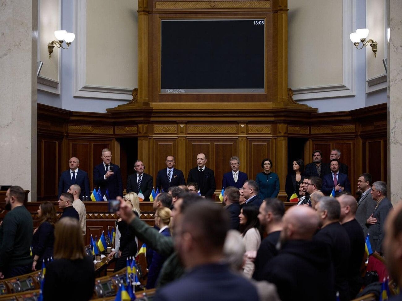 Представники шести країн ЄС виступили 25 листопада в українському парламенті