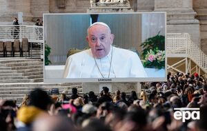 Франциск виступав через телекамери