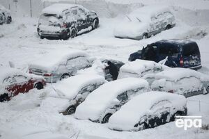 Київ засипало снігом