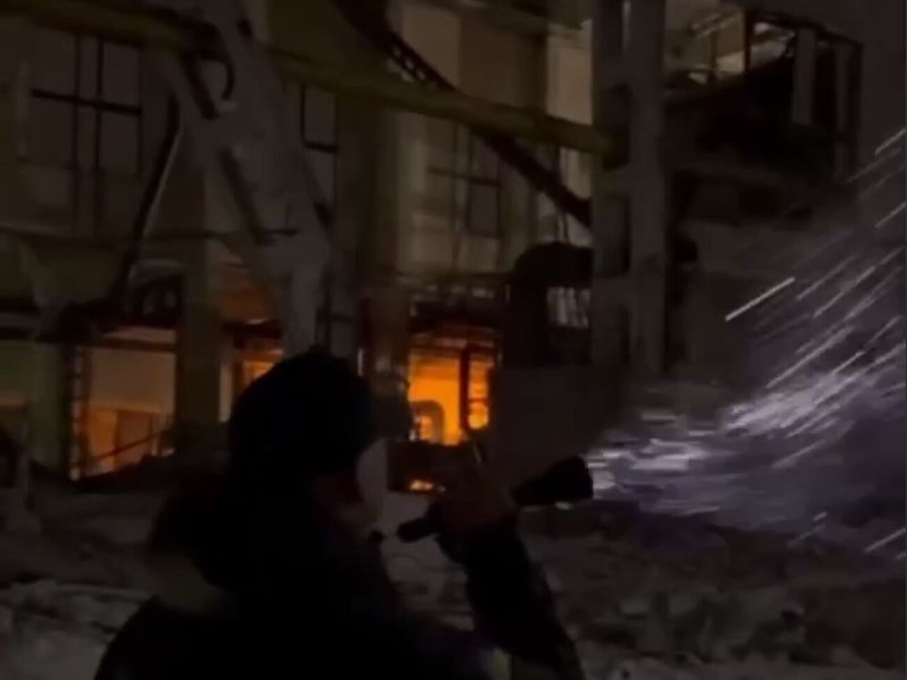 В Одессе из-за ветра упала труба котельной высотой более 100 метров