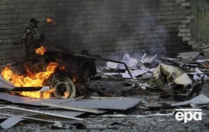 По словам Федорова, автомобиль захватчиков сгорел