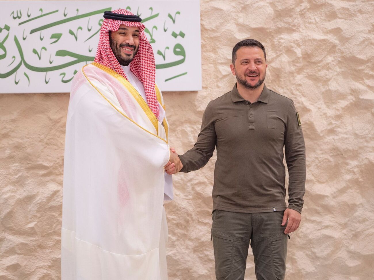 Зеленский неоднократно общался с наследным принцем Саудовской Аравии