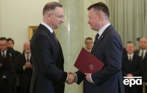 Мариуш Блащак (справа) – единственный министр, сохранивший должность во втором правительстве Моравецкого