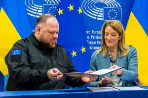 Європарламент відкриє постійний офіс у Києві, зазначила Метсола на пресконференції зі Стефанчуком