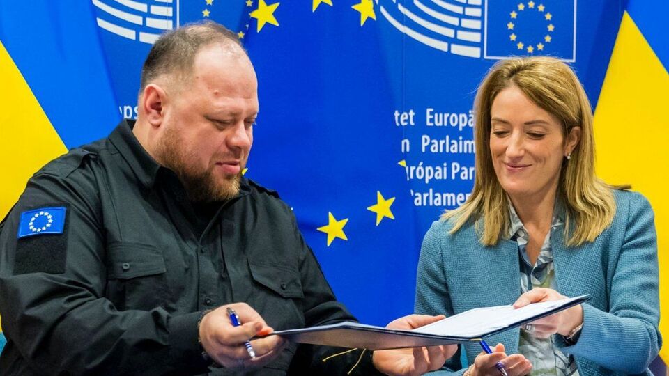 Європарламент відкриє постійний офіс у Києві, зазначила Метсола на пресконференції зі Стефанчуком