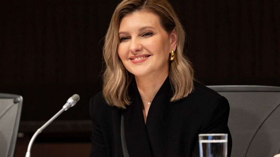 Після повномасштабного вторгнення РФ Зеленська разом із дітьми залишилася в Україні