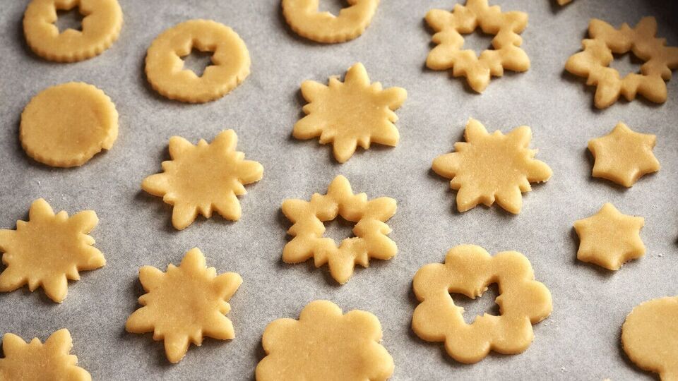 Печиво випікається 10 хвилин за температури 180 °C