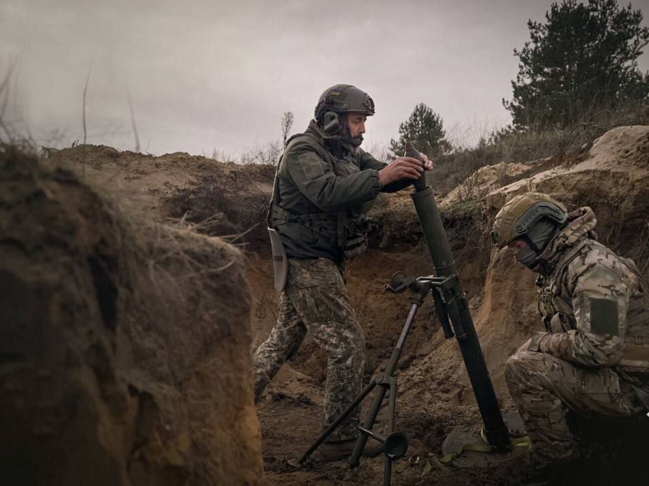 Атаку РФ зупинив український мінометний розрахунок