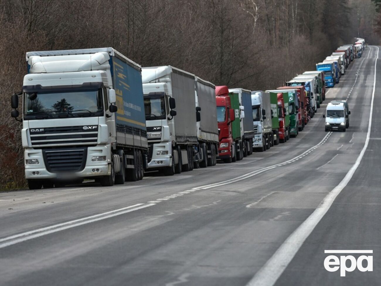 Зараз польська сторона блокує чотири пункти пропуску з Україною