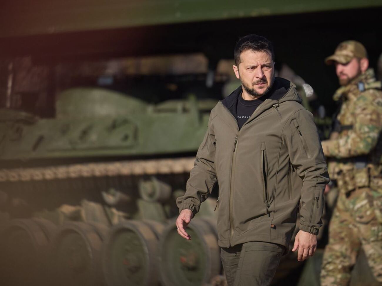 В ходе поездки Зеленский встретился с Сырским