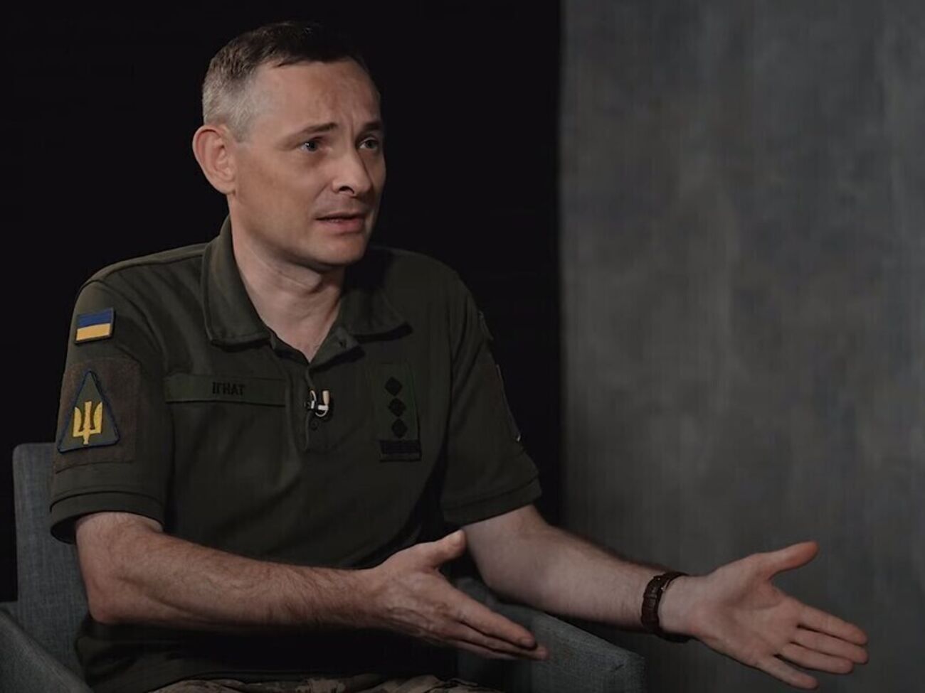 Игнат отметил, что из-за холодов украинские военные должны лучше обустраивать свои позиции