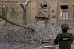 По данным СМИ, атаковали здание, где зарегистрирован "Республиканский центр беспилотных систем"