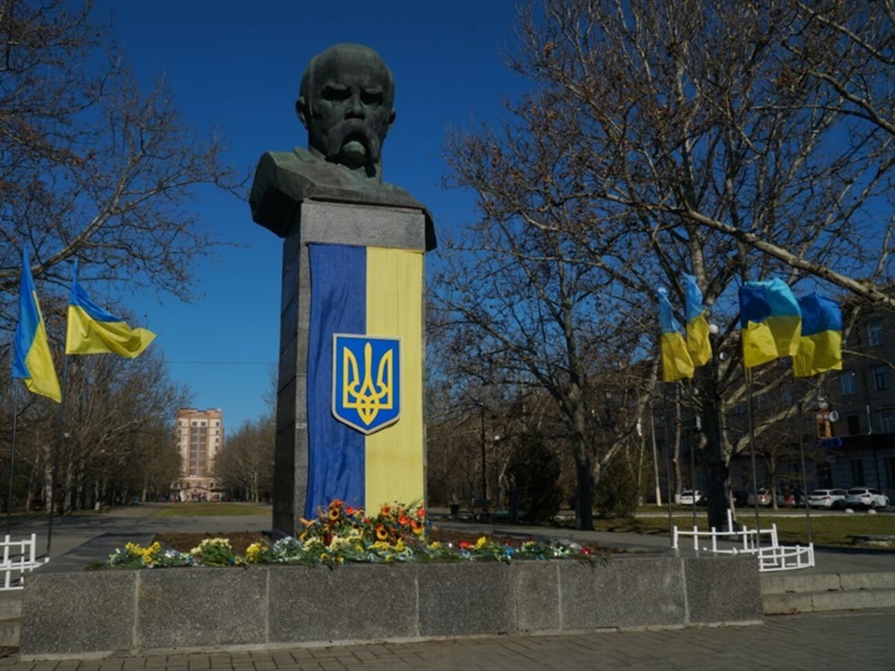 Памятник Тарасу Шевченко в Херсоне