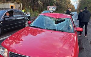Аварія сталася на блокпості в селі Яноші