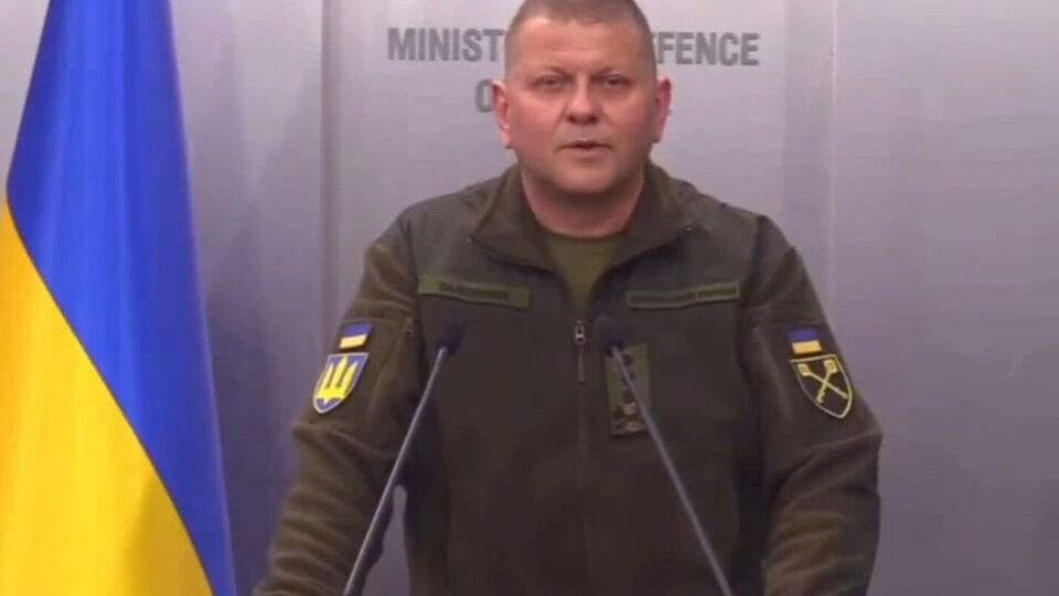 У російських соцмережах поширили фейкове відео з начебто Залужним