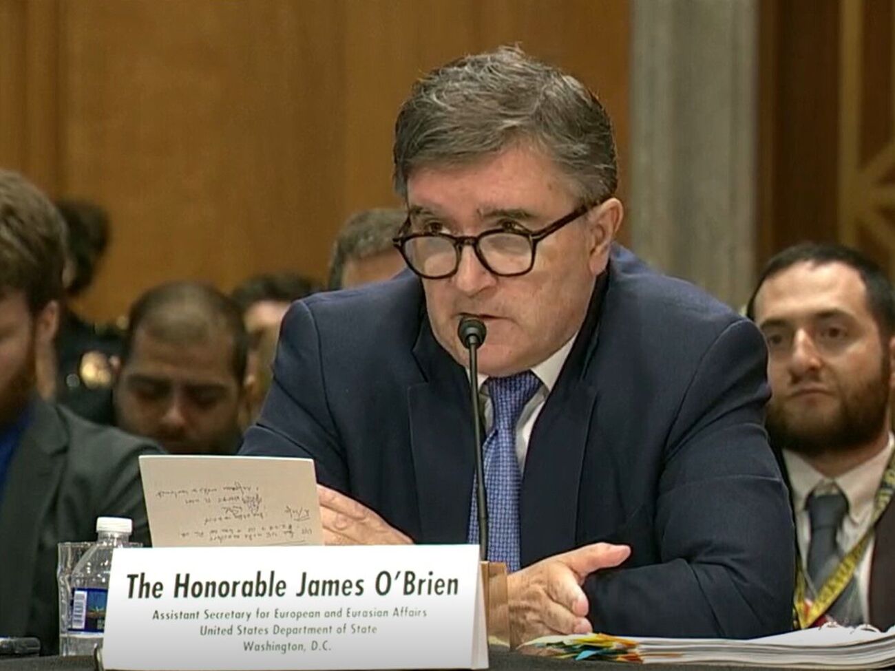 Президент Байден і його колеги з G7 підтвердили раніше, що Росія має заплатити за війну проти України, зазначив О'Браєн (на фото)