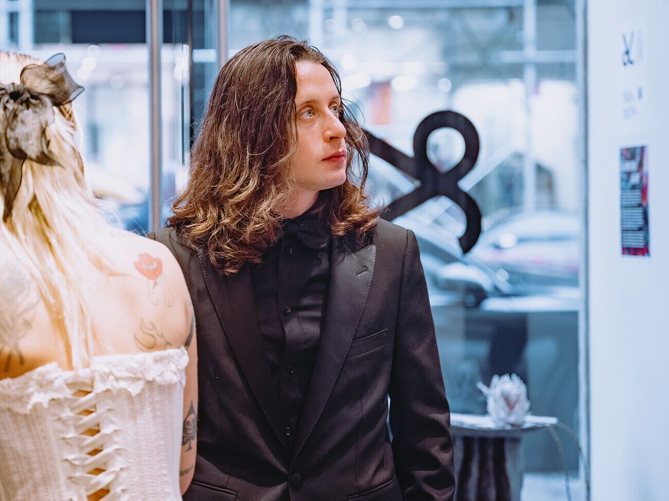 Рори Калкин посетил открытие галереи