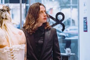 Рорі Калкін відвідав відкриття галереї